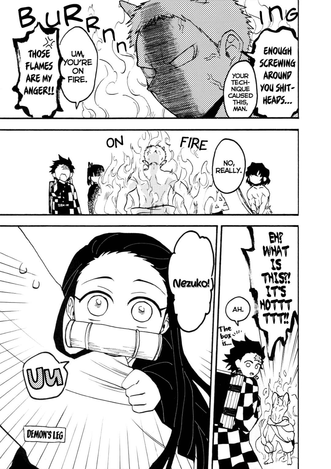 Page 11 Chapter Unknown_eaa5 Kimetsu no Yaiba - A Comic Where Friends Swap Bodies (Doujinshi)