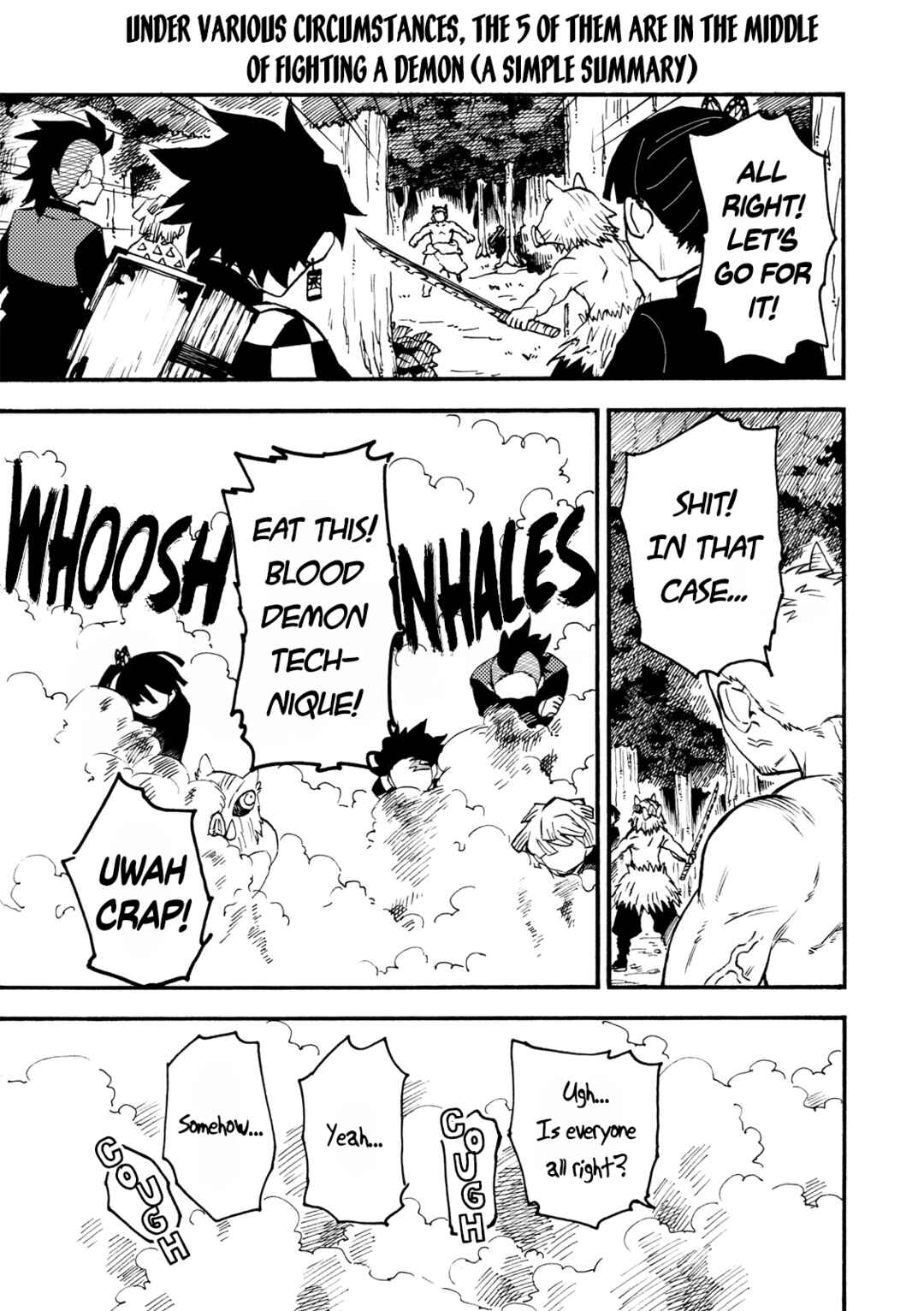 Page 3 Chapter Unknown_eaa5 Kimetsu no Yaiba - A Comic Where Friends Swap Bodies (Doujinshi)