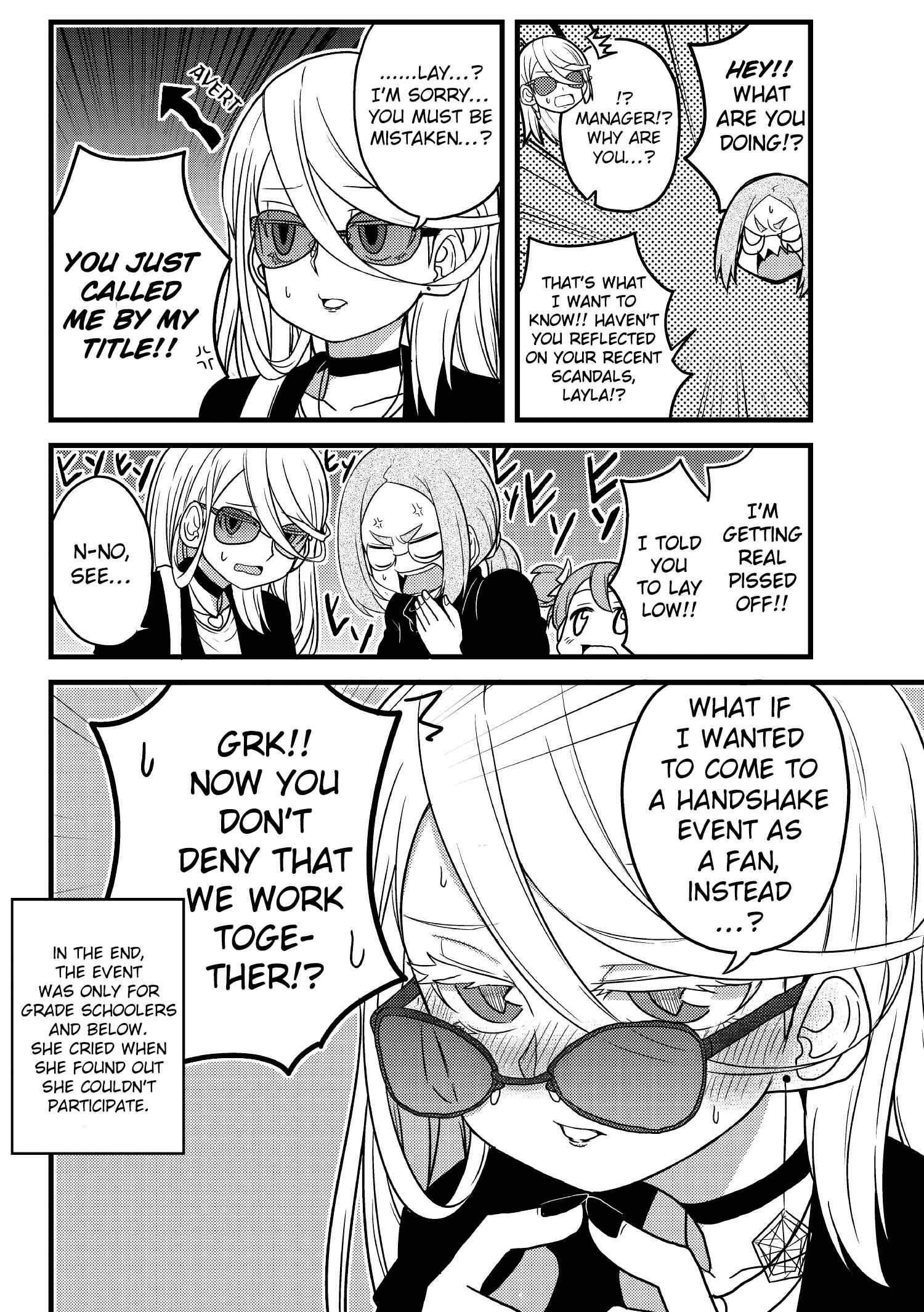 Page 3 Chapter 3 A Cool Idol’s Private Account Uncovered