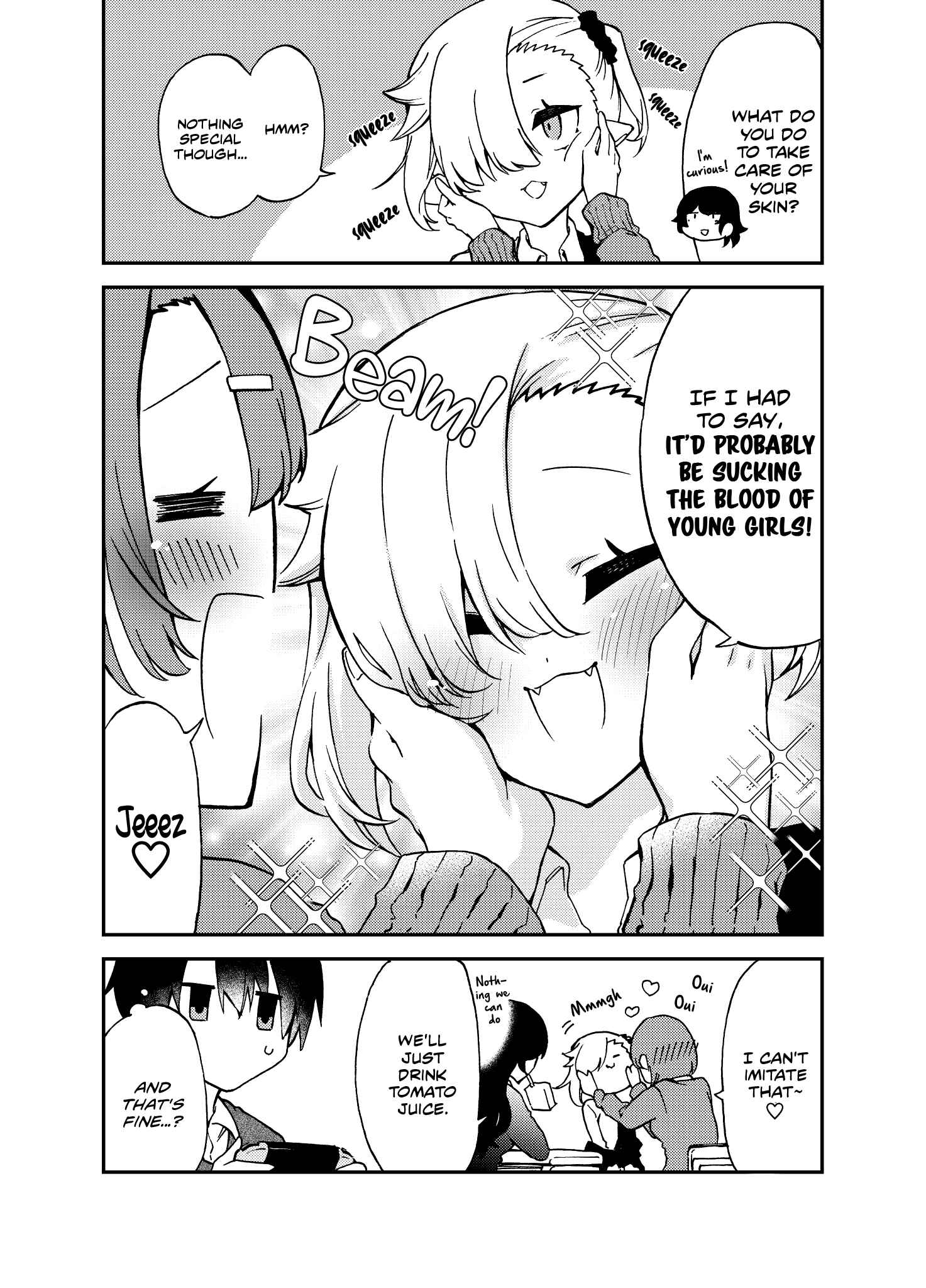 Page 2 Chapter 5 Chi wo Suu no ga Meccha Heta na Kyuuketsuki (Pre-Serialization)