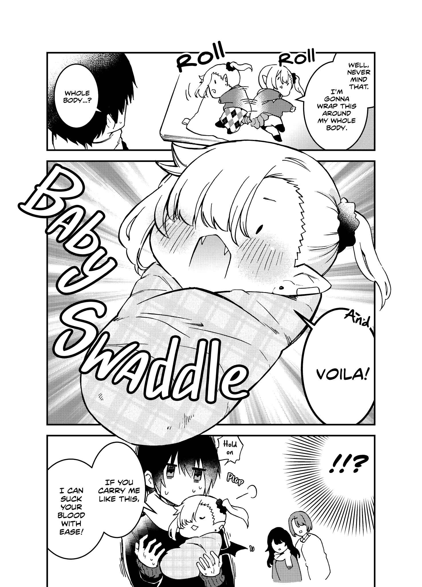 Page 3 Chapter 3 Chi wo Suu no ga Meccha Heta na Kyuuketsuki (Pre-Serialization)