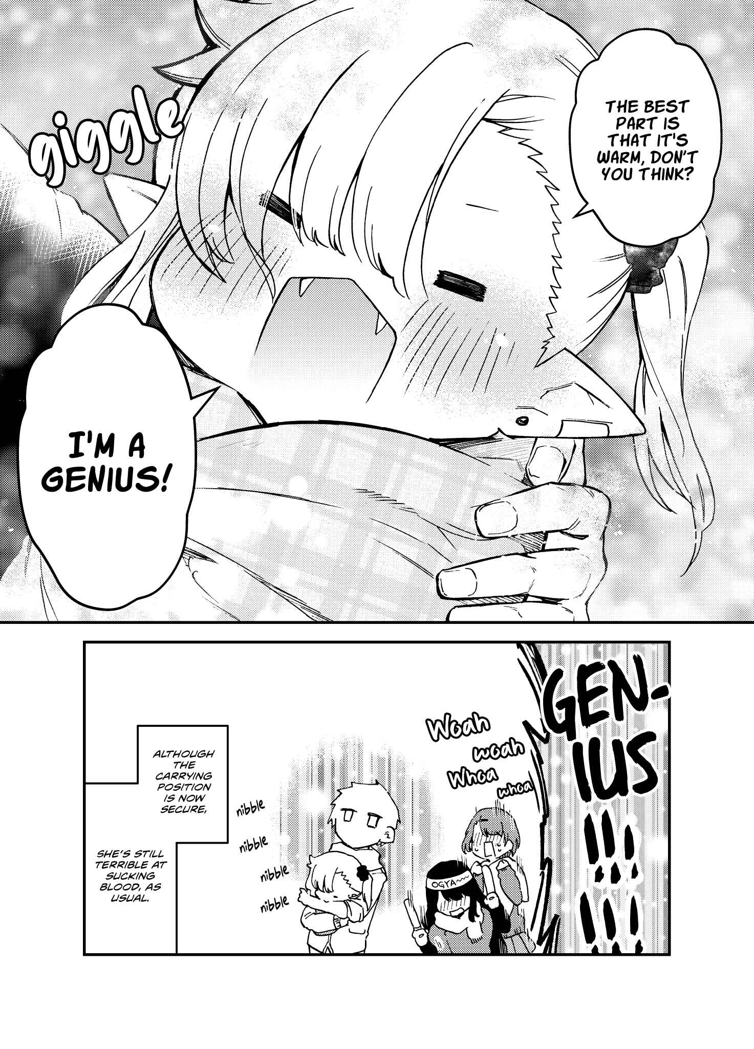 Page 4 Chapter 3 Chi wo Suu no ga Meccha Heta na Kyuuketsuki (Pre-Serialization)