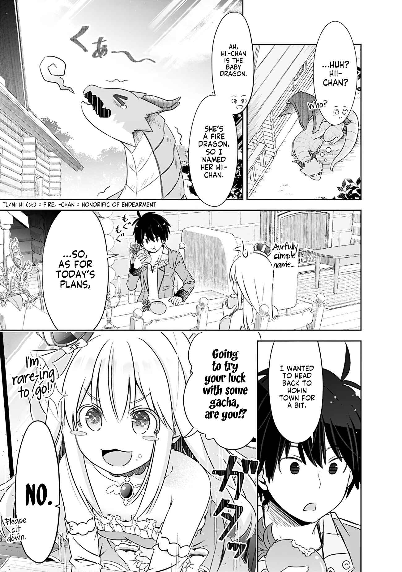 Page 7 Chapter 9.1 Attouteki Gacha un de Isekai wo Nariagaru!