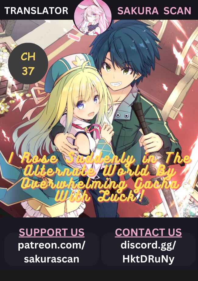 Page 1 Chapter 37 Attouteki Gacha un de Isekai wo Nariagaru!