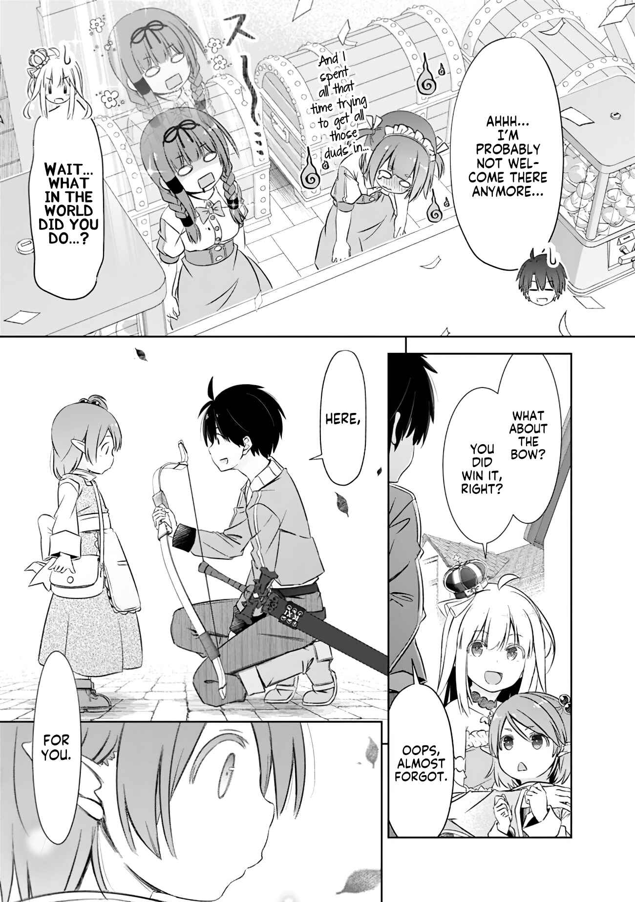 Page 12 Chapter 10 Attouteki Gacha un de Isekai wo Nariagaru!