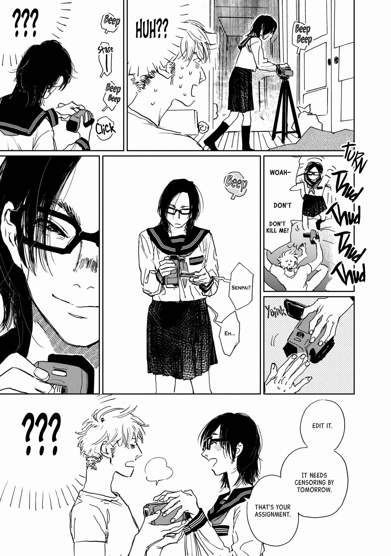 Page 16 Chapter 1 Senpai wa Jyoshikousei ♂