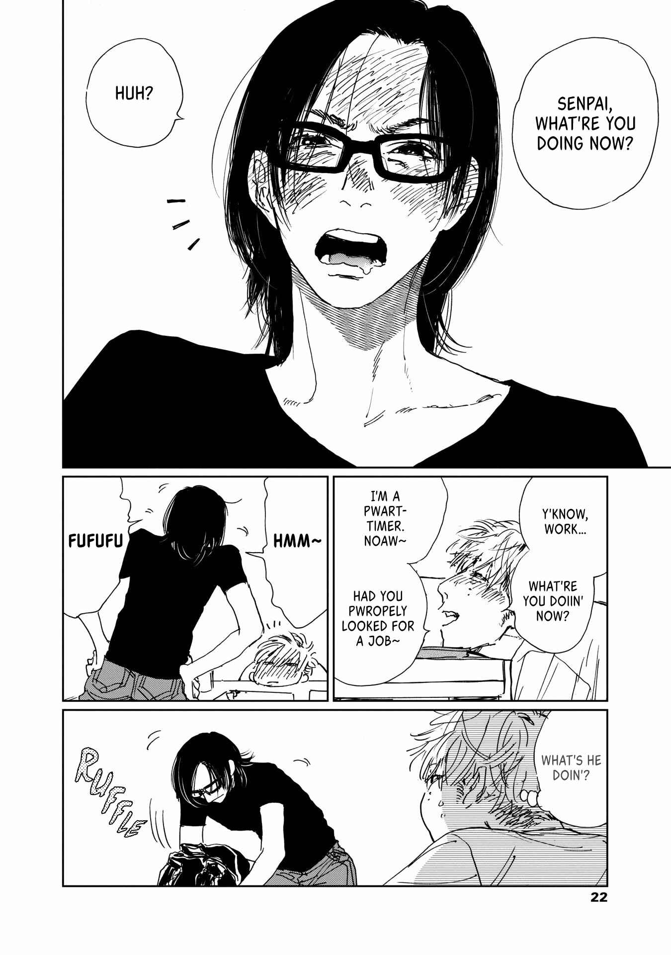 Page 19 Chapter 1 Senpai wa Jyoshikousei ♂
