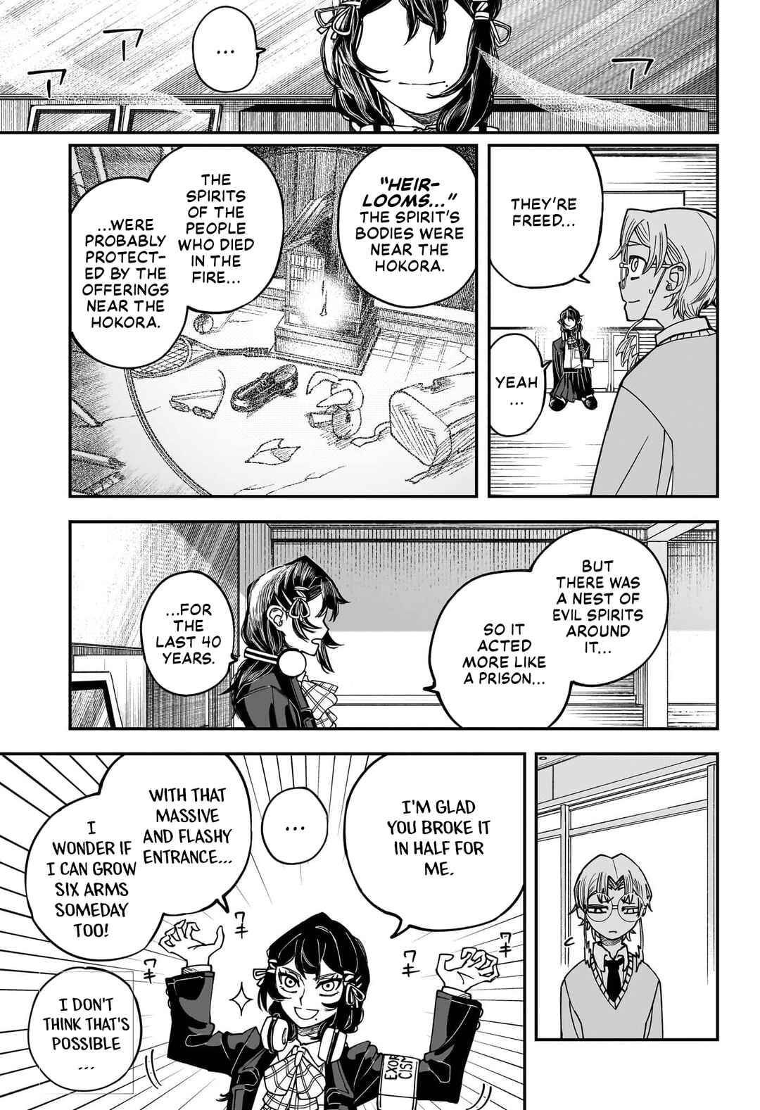 Page 44 Chapter Unknown_3a64 The Origin Story of the Chikuwaga Hills High School Exorcism Club.