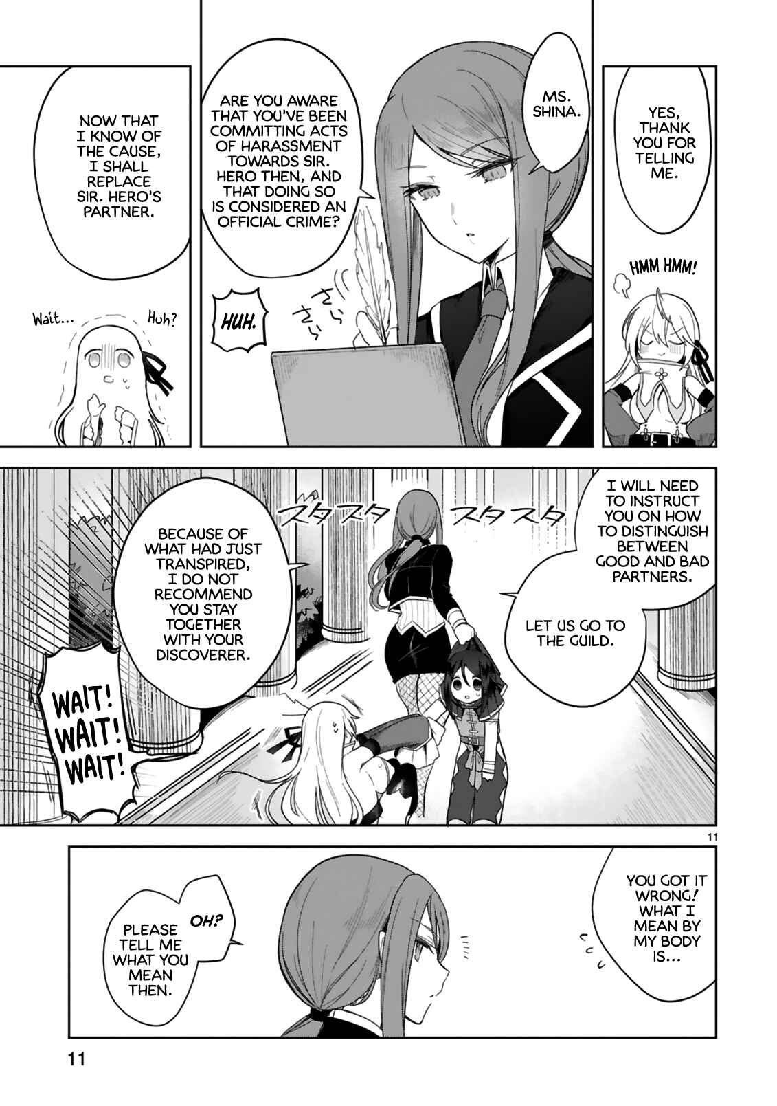 Page 11 Chapter 4 Shiro Majutsushi wa Yuusha no Level wo Agetakunai