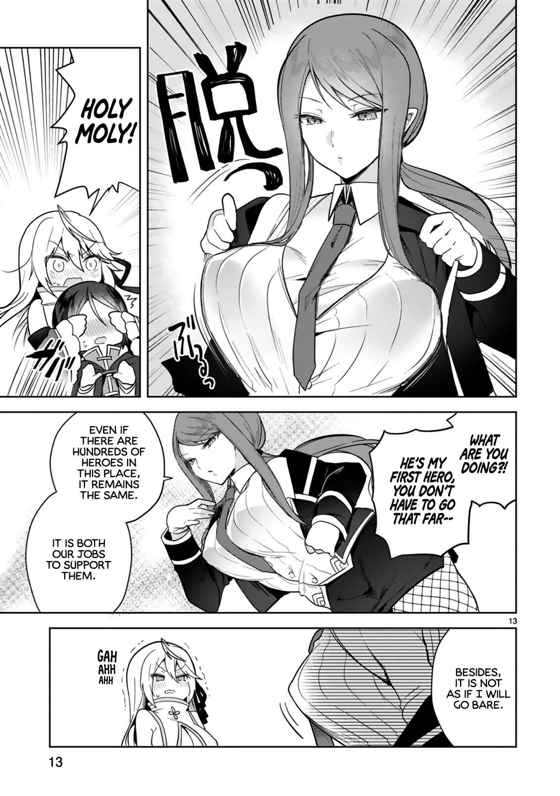 Page 13 Chapter 4 Shiro Majutsushi wa Yuusha no Level wo Agetakunai