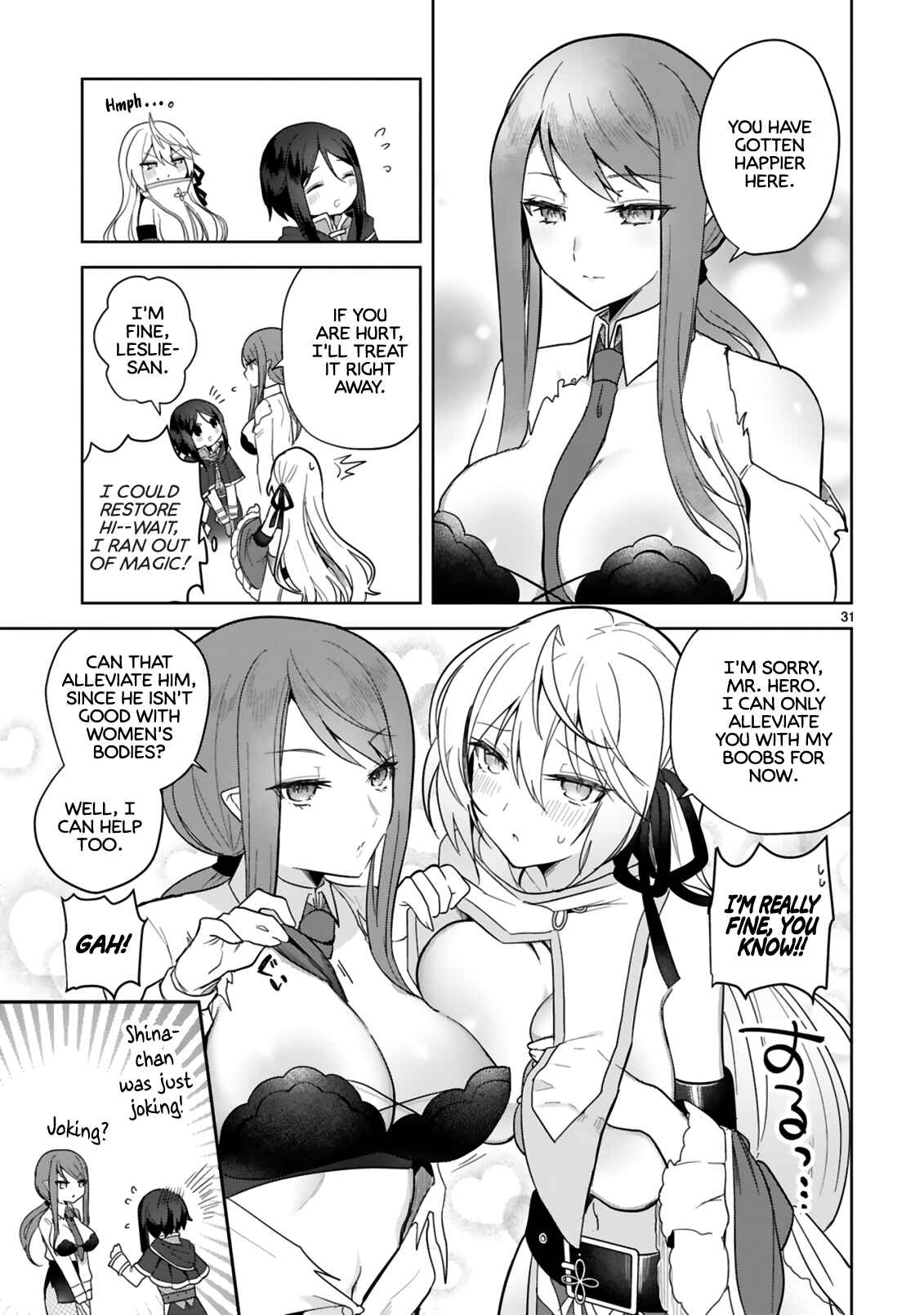 Page 31 Chapter 4 Shiro Majutsushi wa Yuusha no Level wo Agetakunai