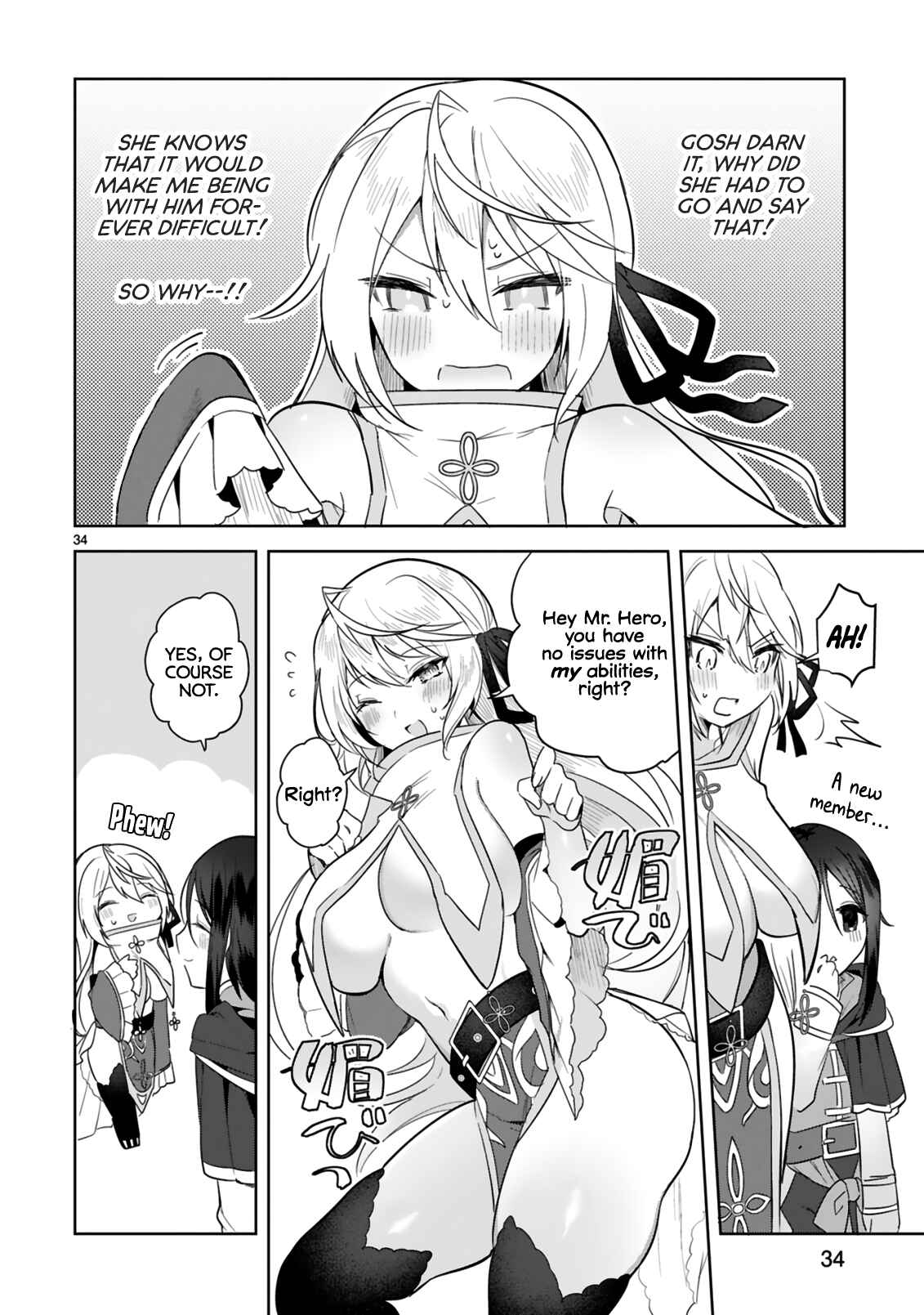Page 34 Chapter 4 Shiro Majutsushi wa Yuusha no Level wo Agetakunai