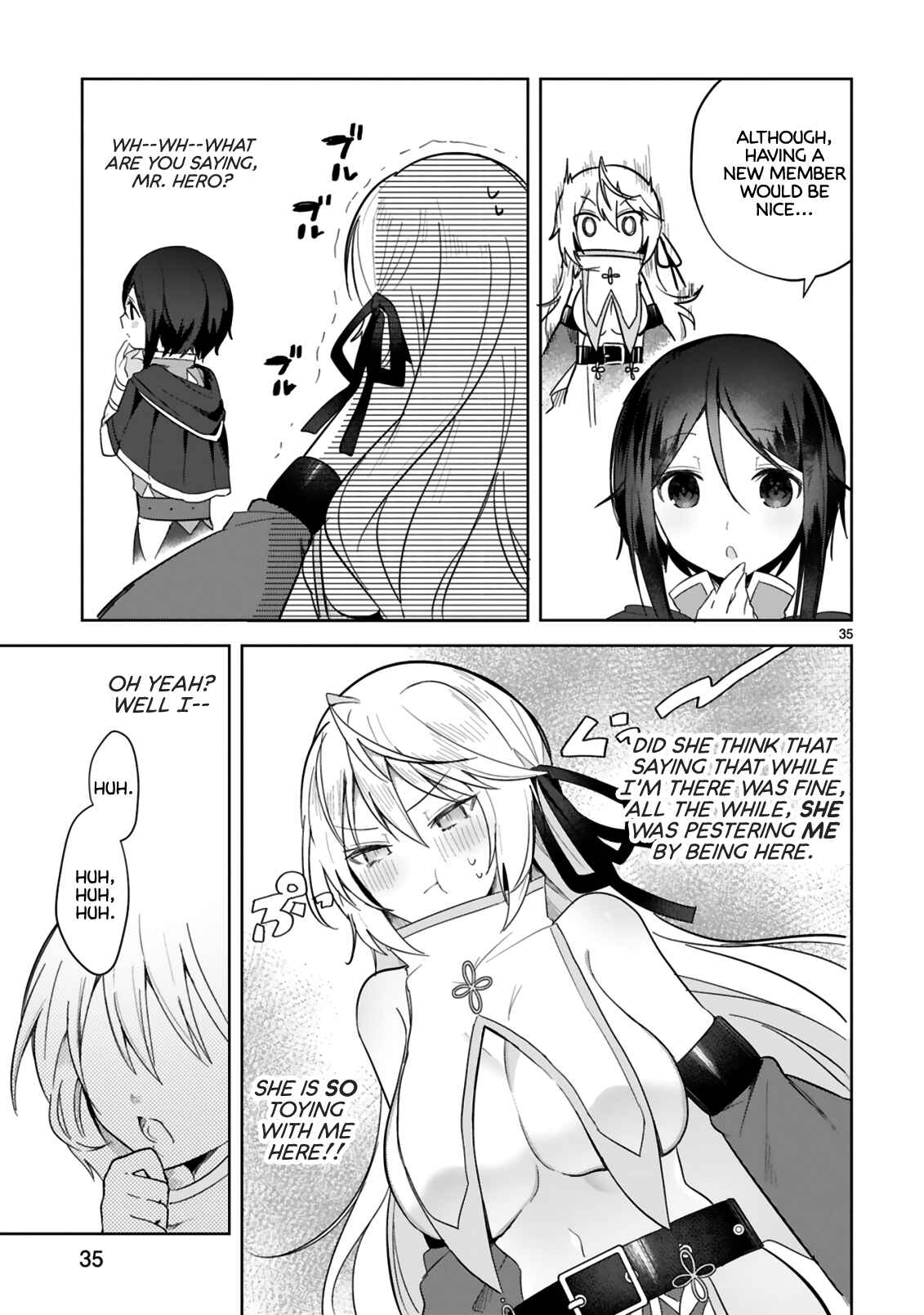 Page 35 Chapter 4 Shiro Majutsushi wa Yuusha no Level wo Agetakunai