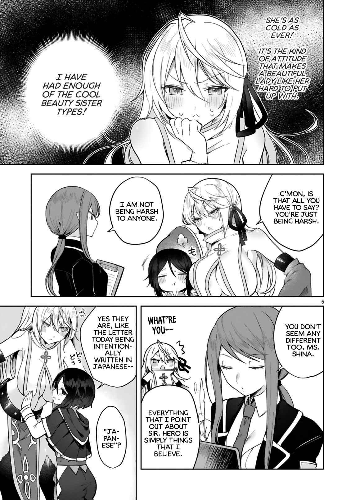 Page 5 Chapter 4 Shiro Majutsushi wa Yuusha no Level wo Agetakunai
