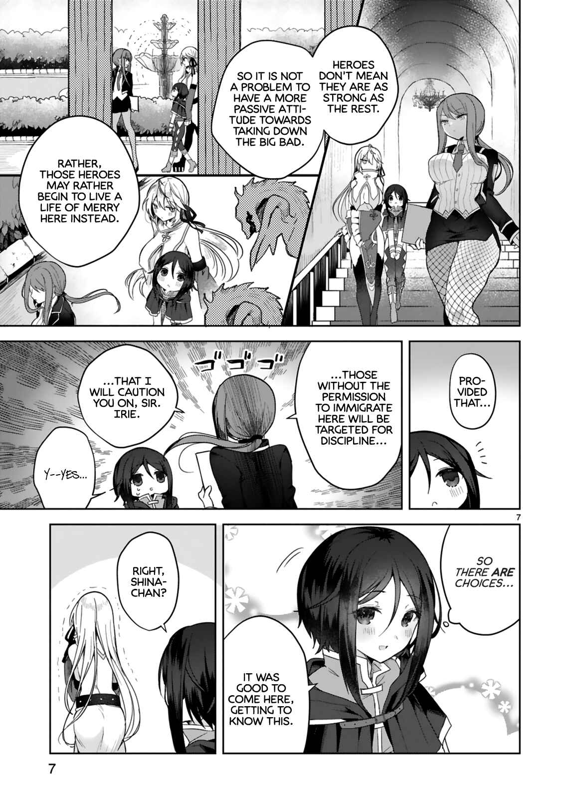 Page 7 Chapter 4 Shiro Majutsushi wa Yuusha no Level wo Agetakunai