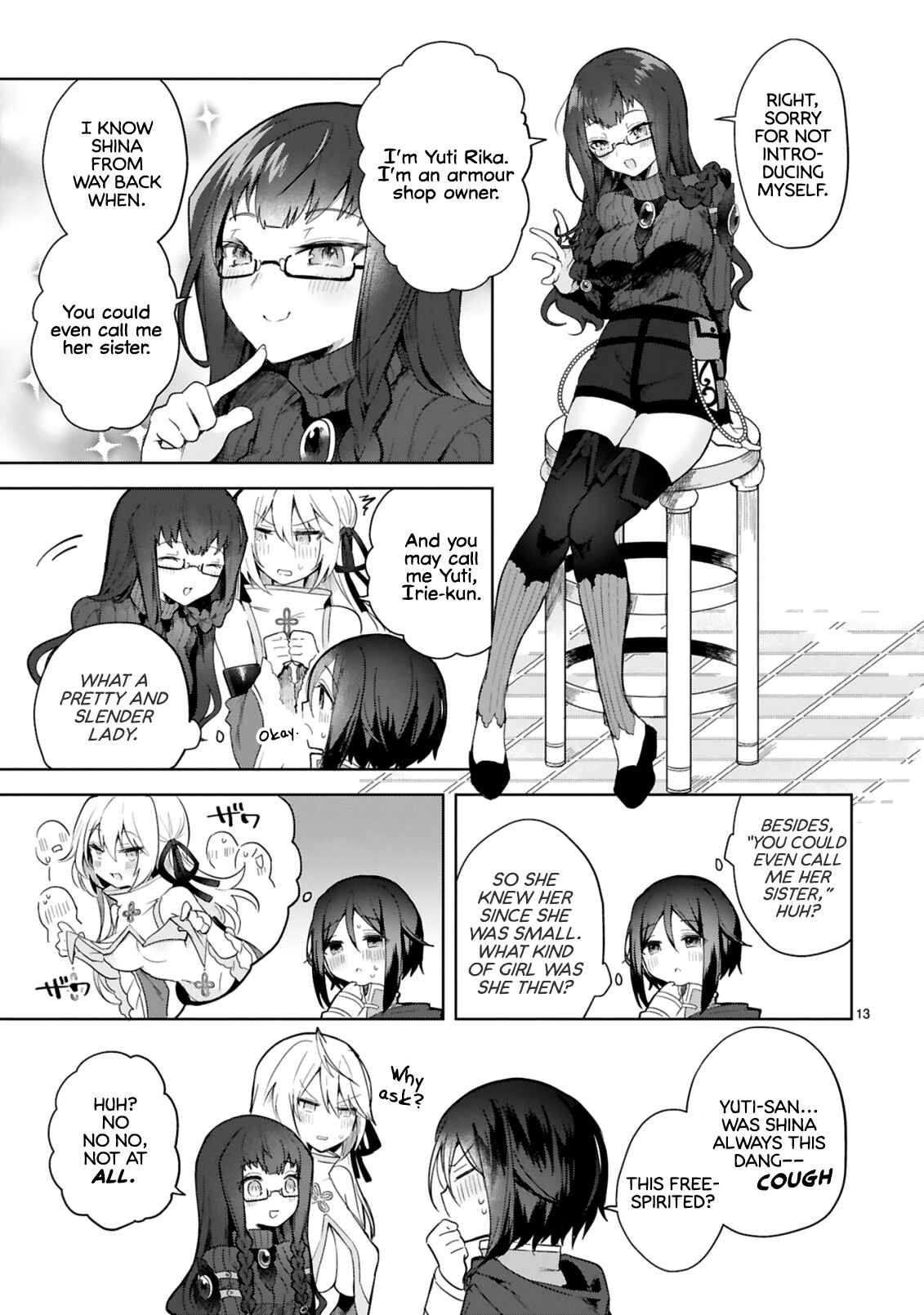 Page 13 Chapter 3 Shiro Majutsushi wa Yuusha no Level wo Agetakunai