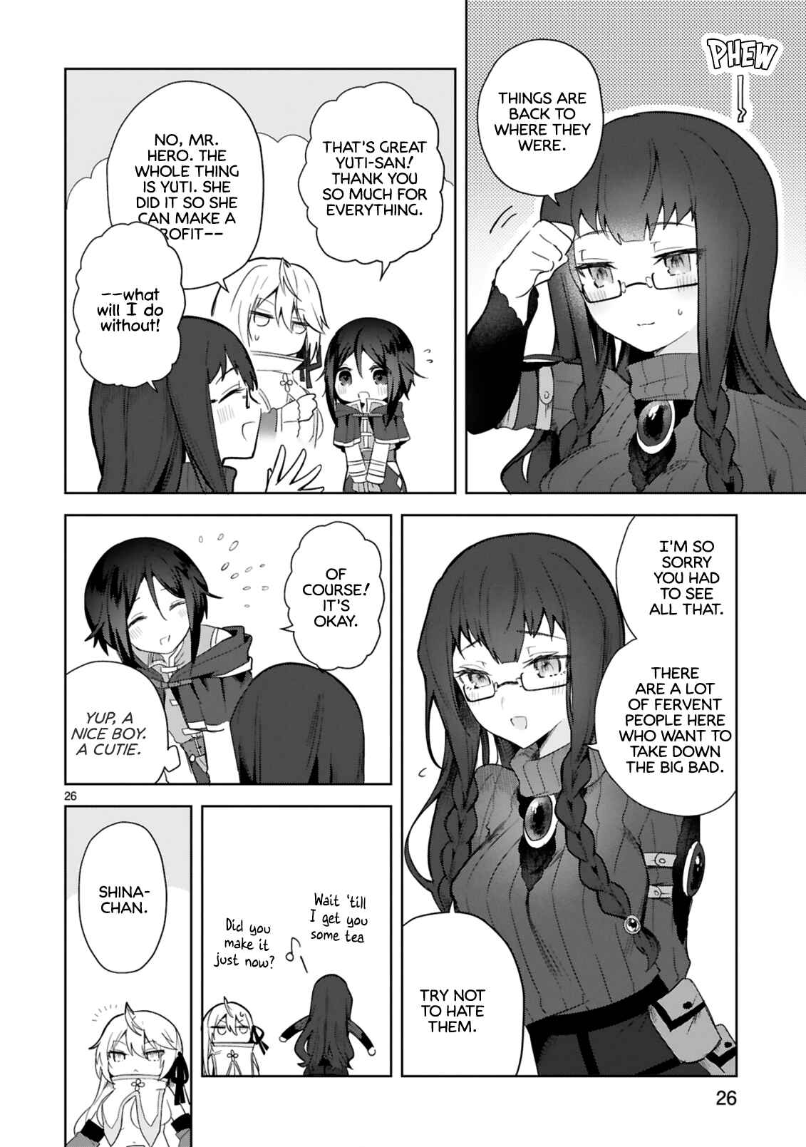 Page 26 Chapter 3 Shiro Majutsushi wa Yuusha no Level wo Agetakunai