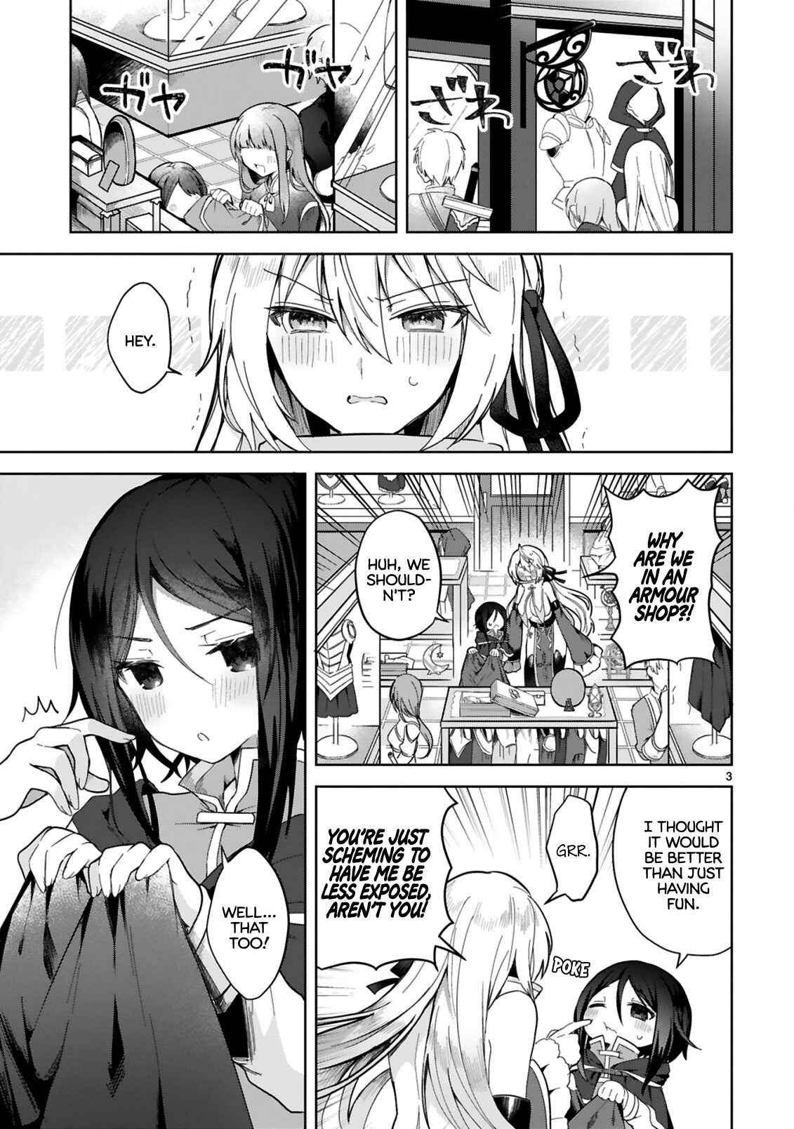 Page 3 Chapter 3 Shiro Majutsushi wa Yuusha no Level wo Agetakunai