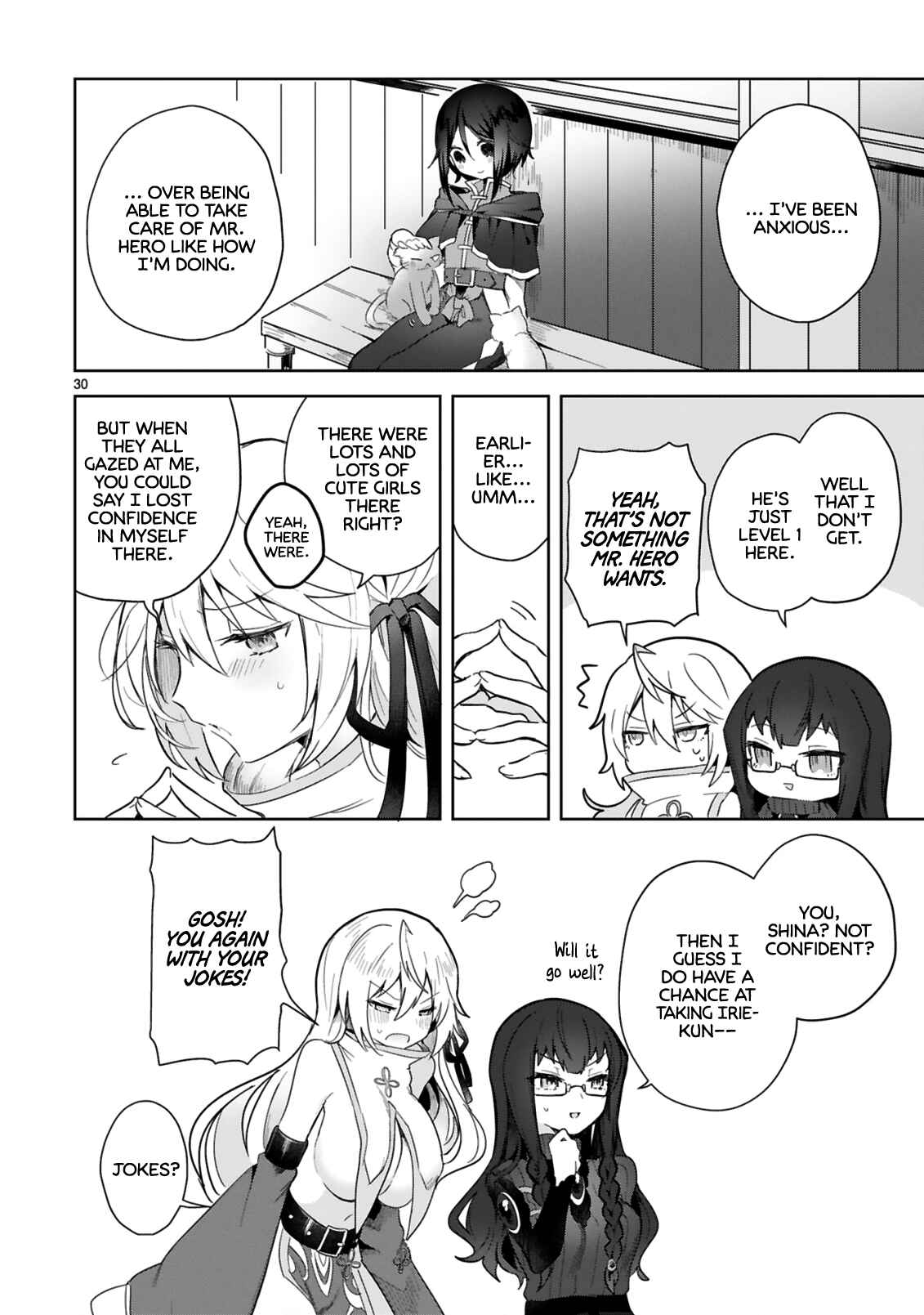 Page 30 Chapter 3 Shiro Majutsushi wa Yuusha no Level wo Agetakunai