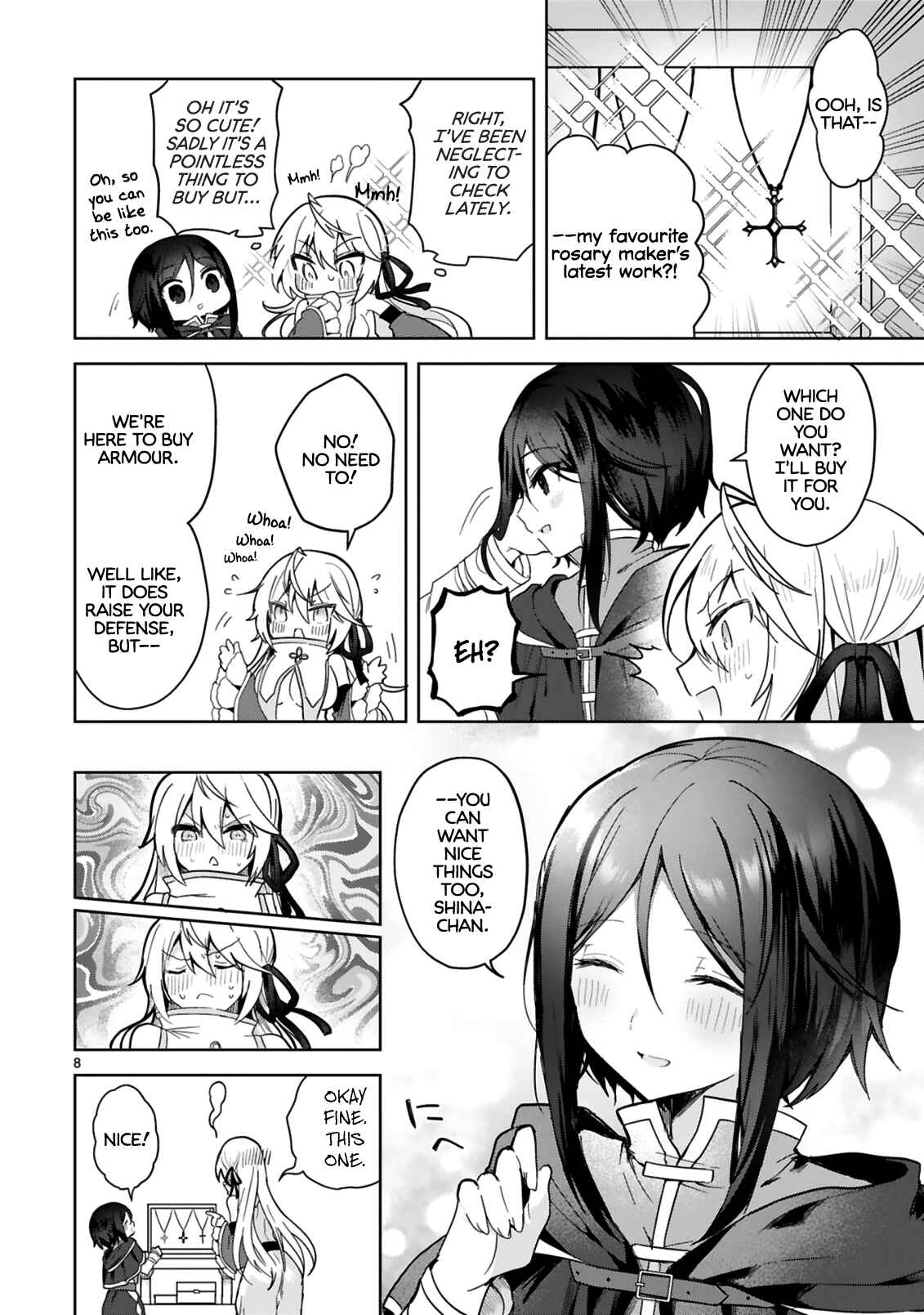 Page 8 Chapter 3 Shiro Majutsushi wa Yuusha no Level wo Agetakunai