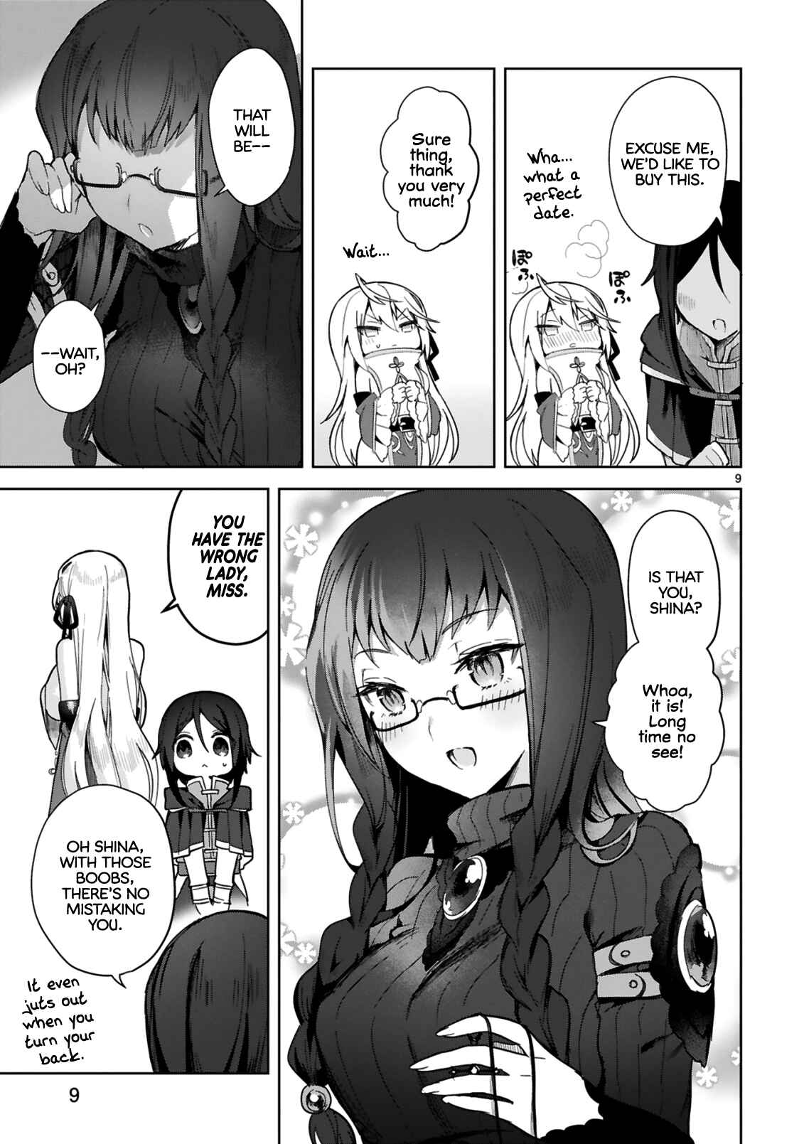 Page 9 Chapter 3 Shiro Majutsushi wa Yuusha no Level wo Agetakunai