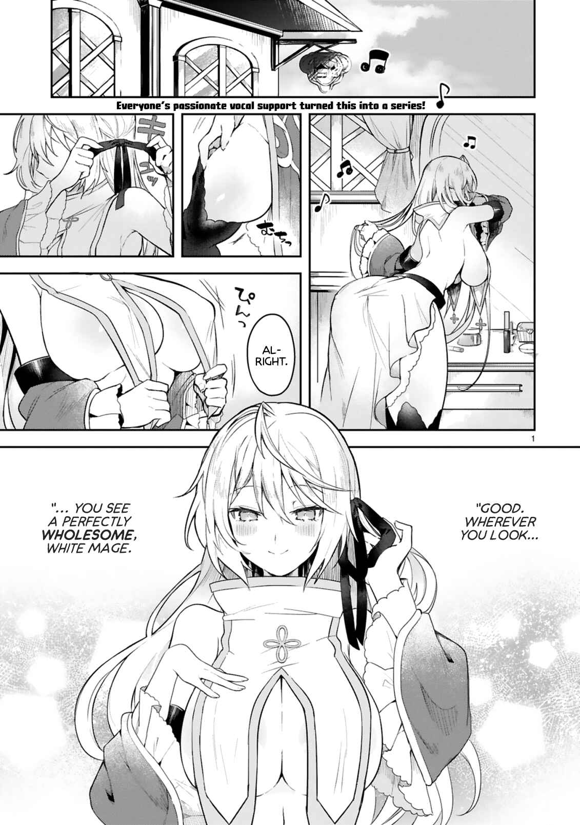 Page 1 Chapter 2 Shiro Majutsushi wa Yuusha no Level wo Agetakunai