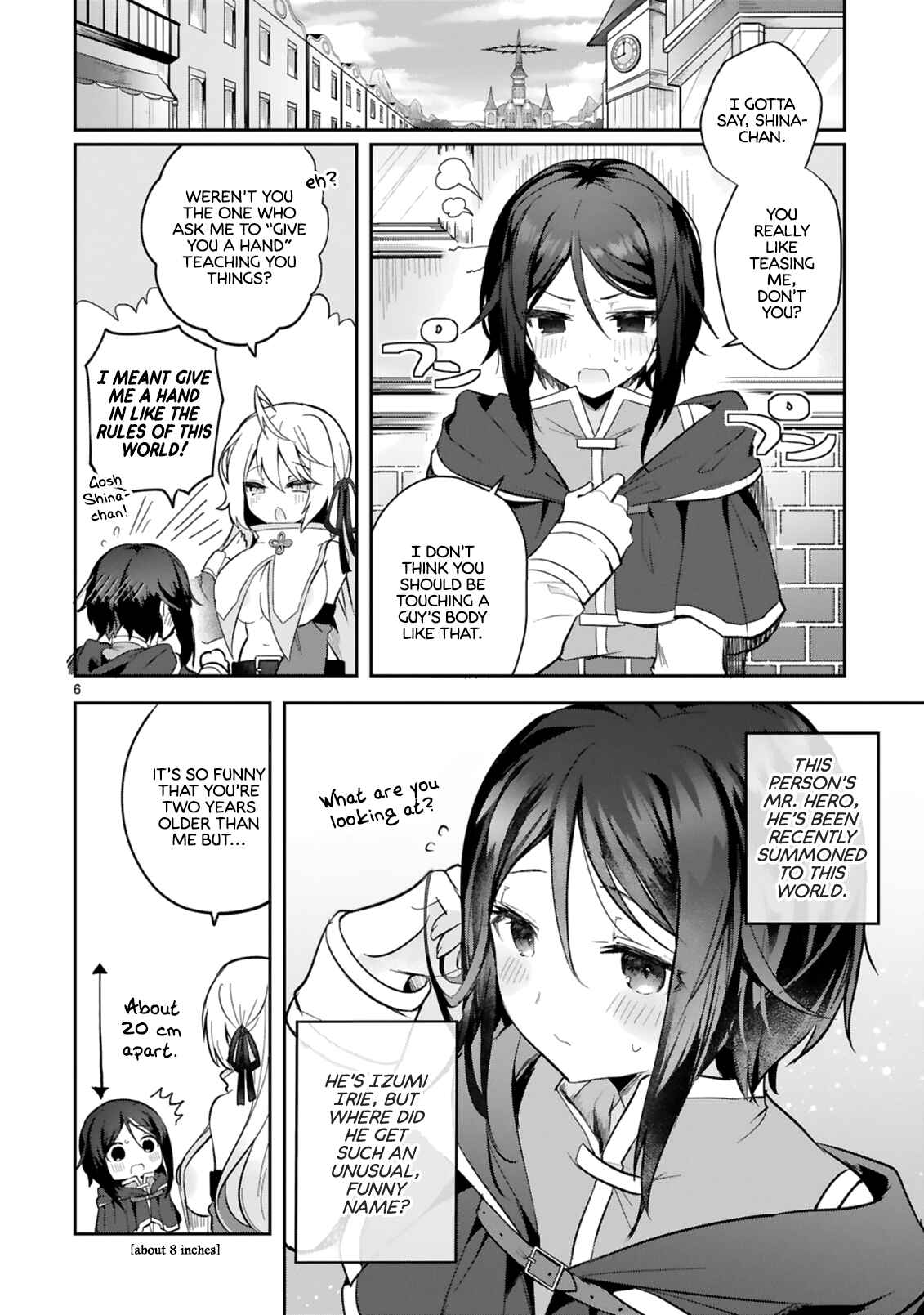Page 6 Chapter 2 Shiro Majutsushi wa Yuusha no Level wo Agetakunai