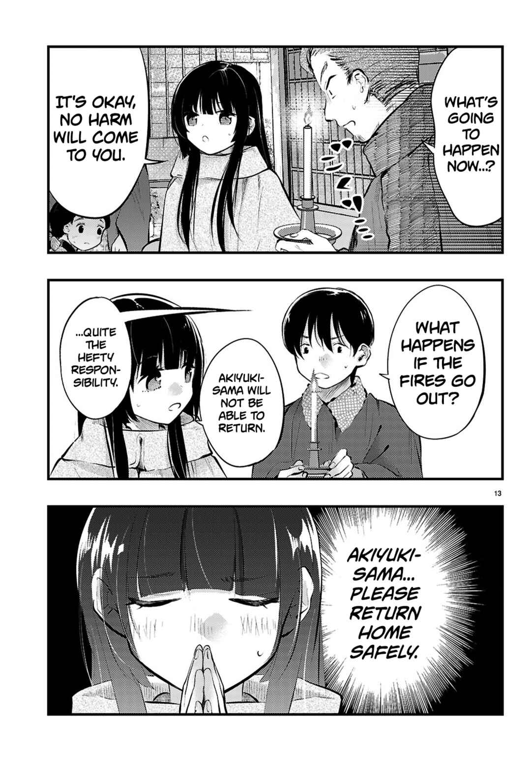 Page 13 Chapter 18 Tsuma no Kigen de Tenkou ga Kawaru Hanashi