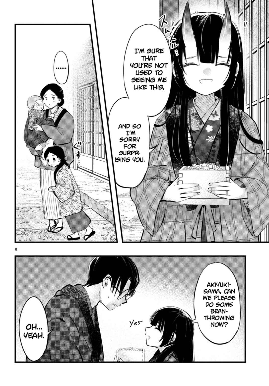 Page 8 Chapter 13 Tsuma no Kigen de Tenkou ga Kawaru Hanashi