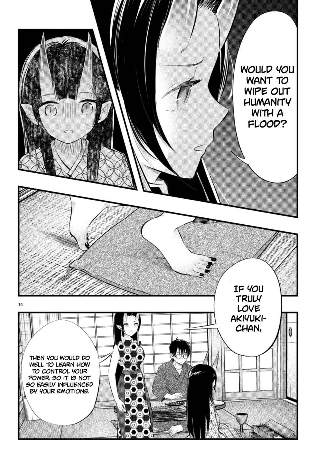 Page 14 Chapter 4 Tsuma no Kigen de Tenkou ga Kawaru Hanashi