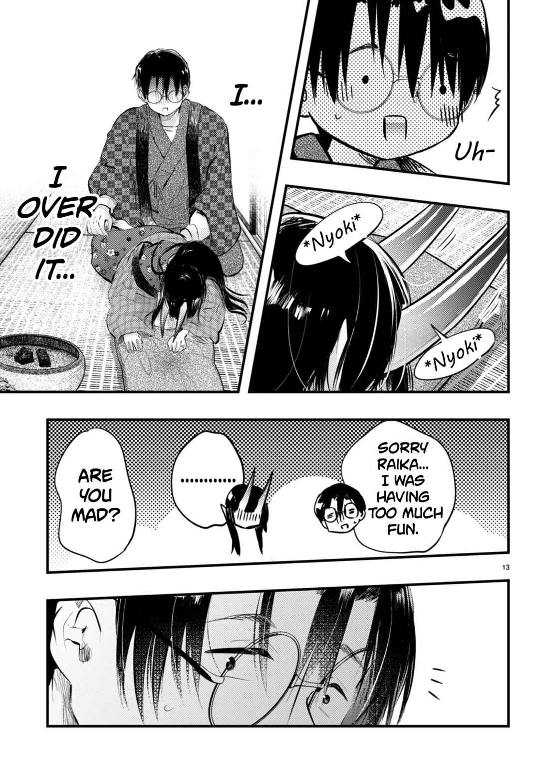 Page 13 Chapter 12 Tsuma no Kigen de Tenkou ga Kawaru Hanashi