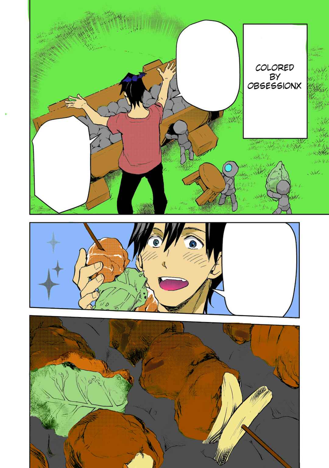 Page 21 Chapter 13.2 Isekai ni Otosareta... Jouka wa Kihon!