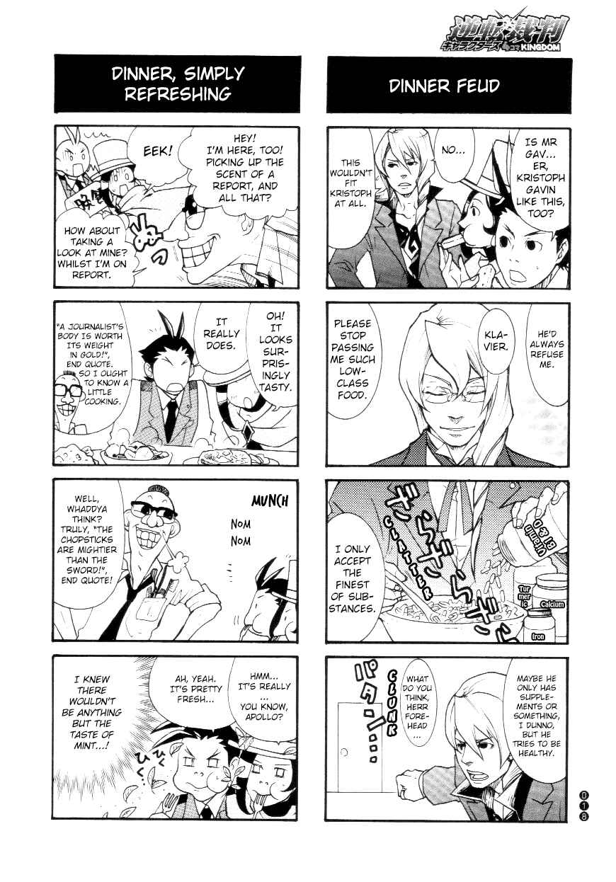 Page 8 Chapter 2 Ace Attorney Characters 4koma Kingdom