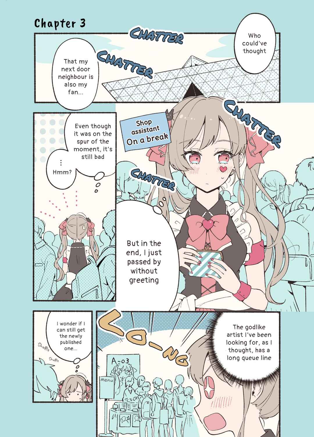 Page 1 Chapter 3 Oshi Au Futari wa Koi ni Naranai