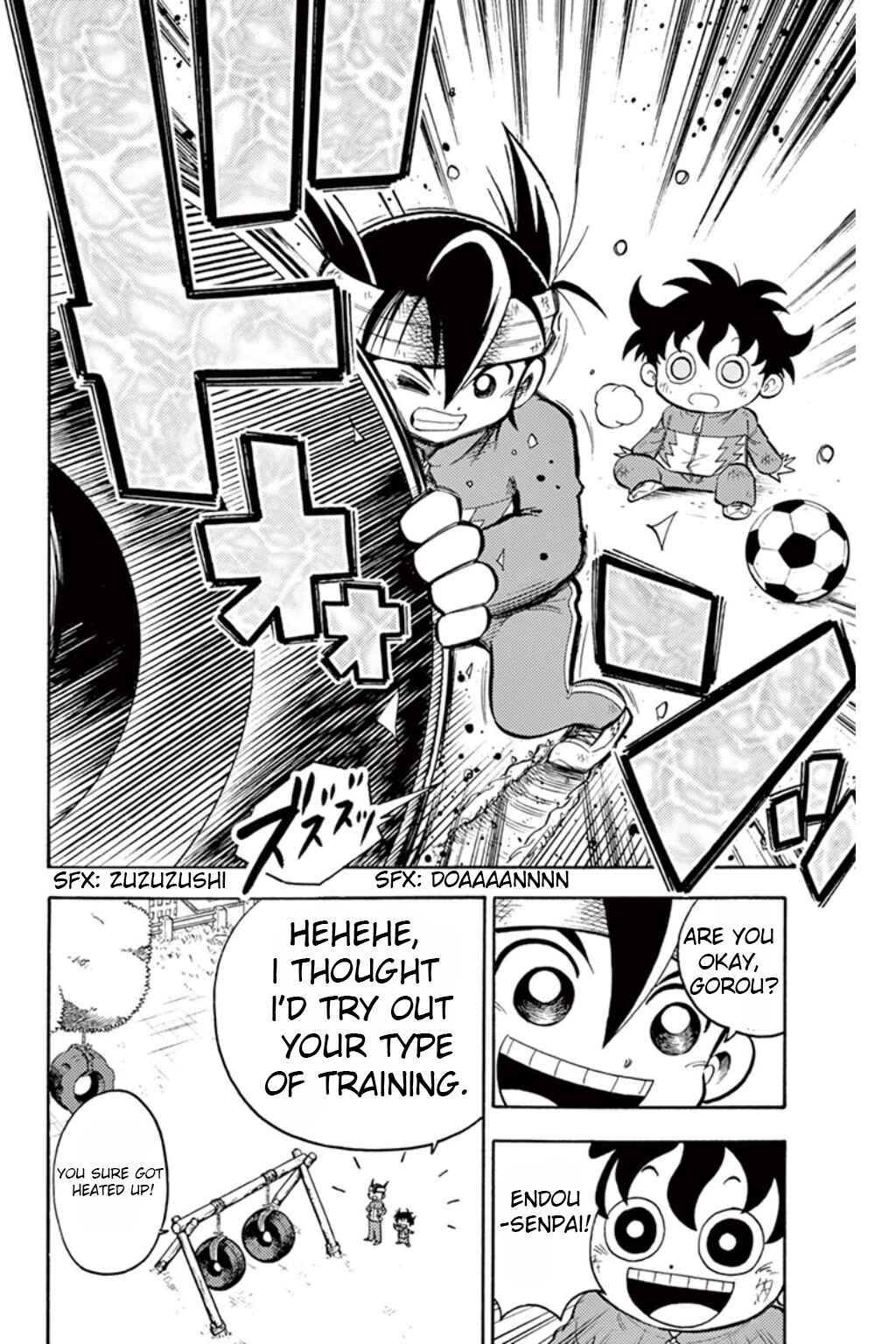 Page 4 Chapter 8 Inazuma Eleven