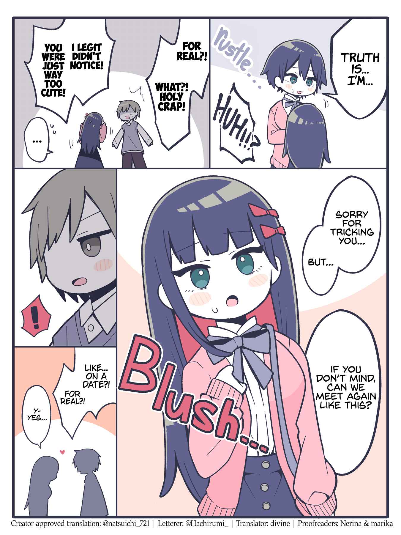 Page 4 Chapter Unknown_ec11 I Got Hit On by My Best Friend While I Was Out Crossdressing