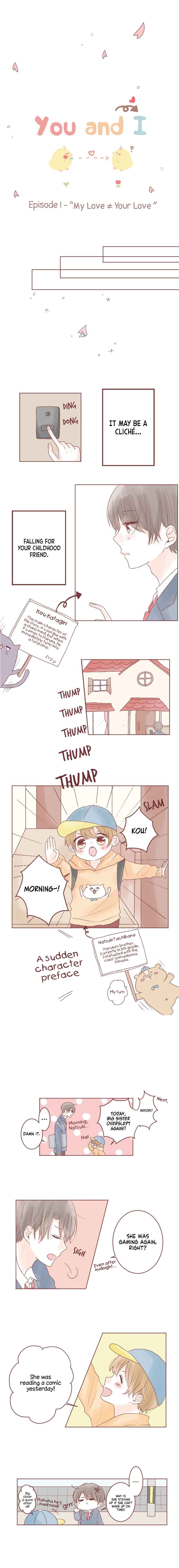 Page 3 Chapter 1 You and I