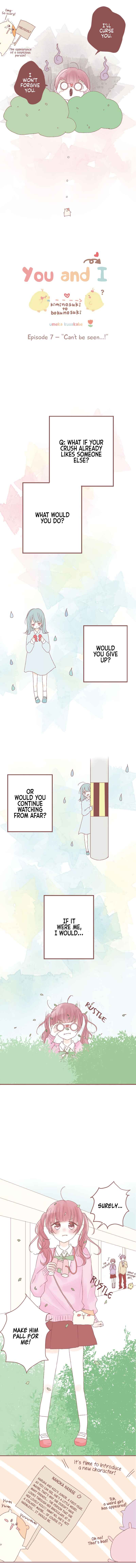 Page 1 Chapter 7 You and I