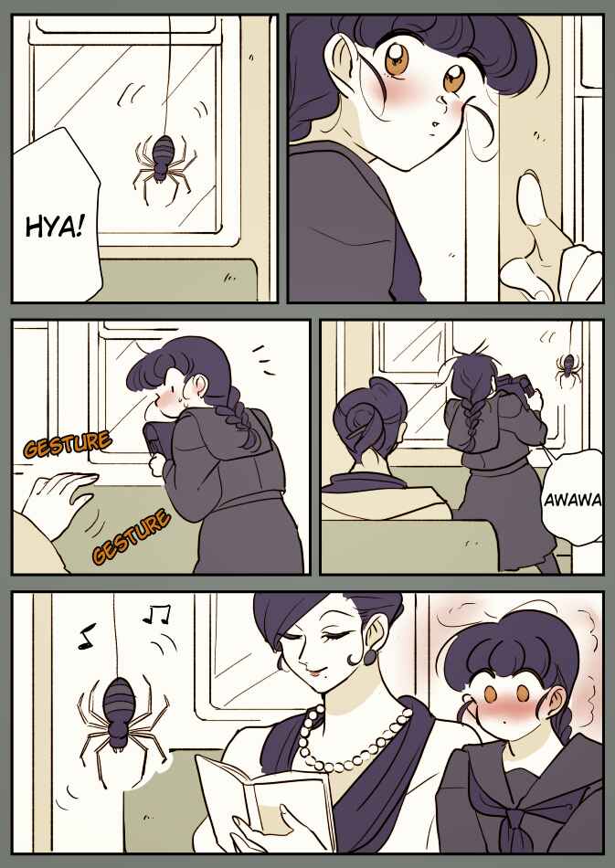 Page 7 Chapter 2 Onaji Bus no Onee-san to Jogakusei