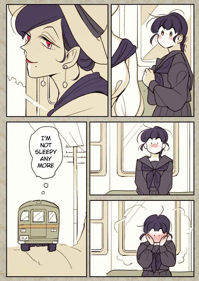 Page 9 Chapter 1 Onaji Bus no Onee-san to Jogakusei
