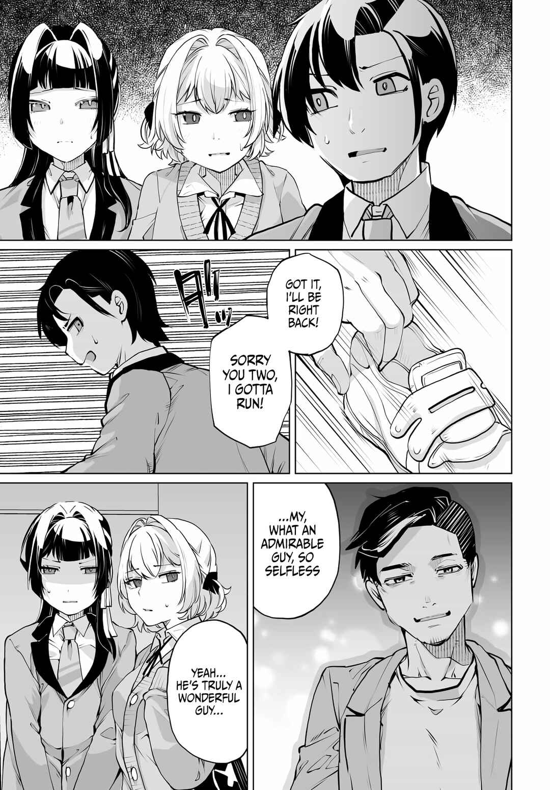 Page 13 Chapter 14 Otoko Girai na Bijin Shimai wo Namae mo Tsugezu ni Tasuketara Ittai Dounaru?