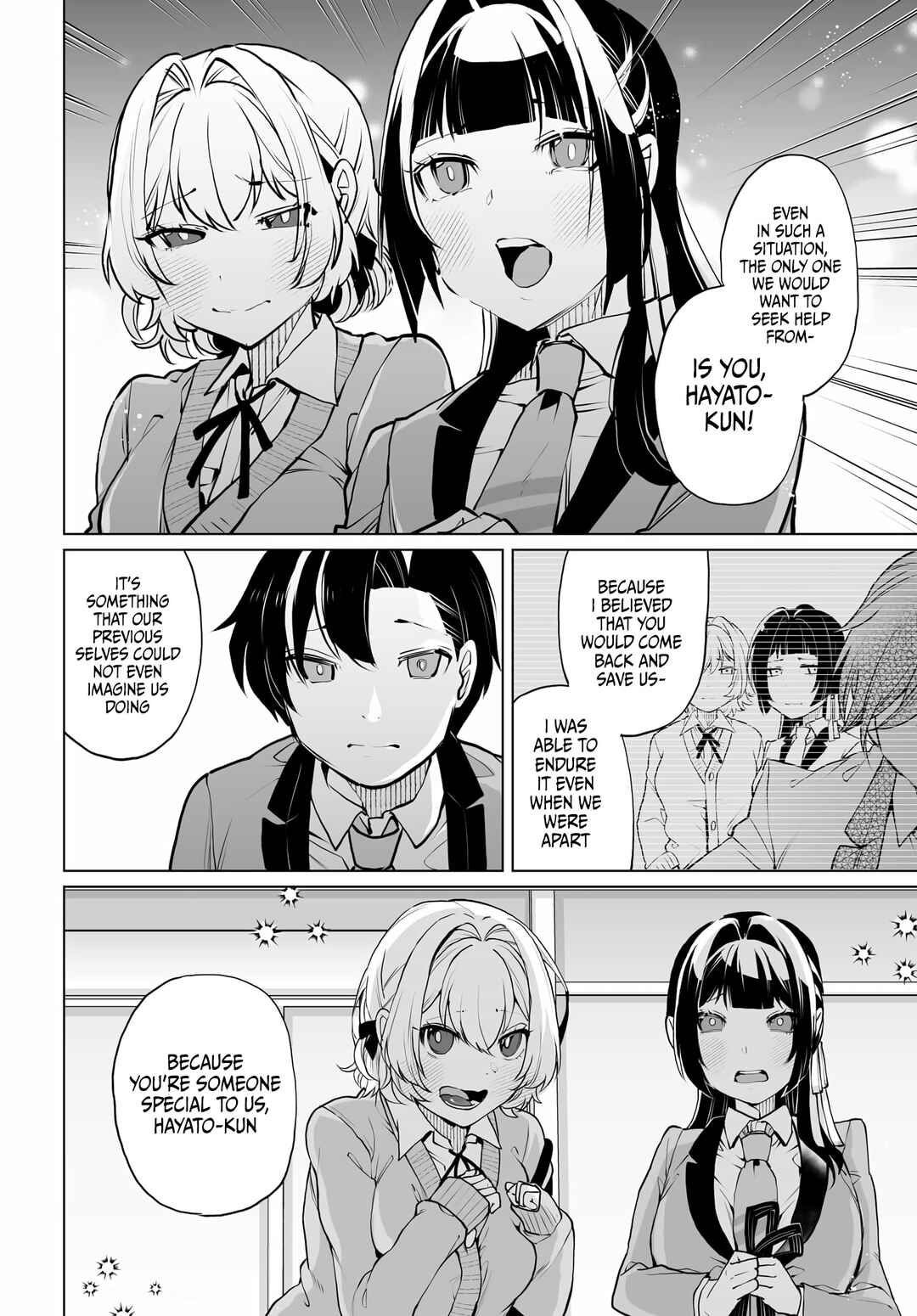 Page 19 Chapter 14 Otoko Girai na Bijin Shimai wo Namae mo Tsugezu ni Tasuketara Ittai Dounaru?