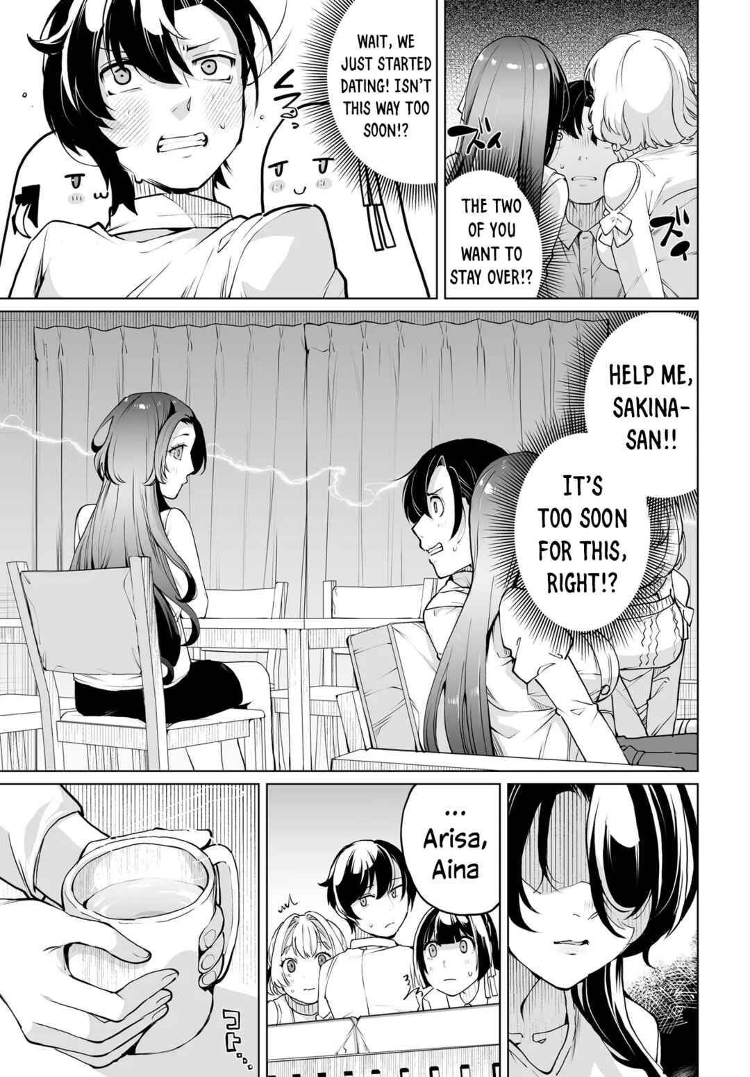 Page 9 Chapter 17 Otoko Girai na Bijin Shimai wo Namae mo Tsugezu ni Tasuketara Ittai Dounaru?