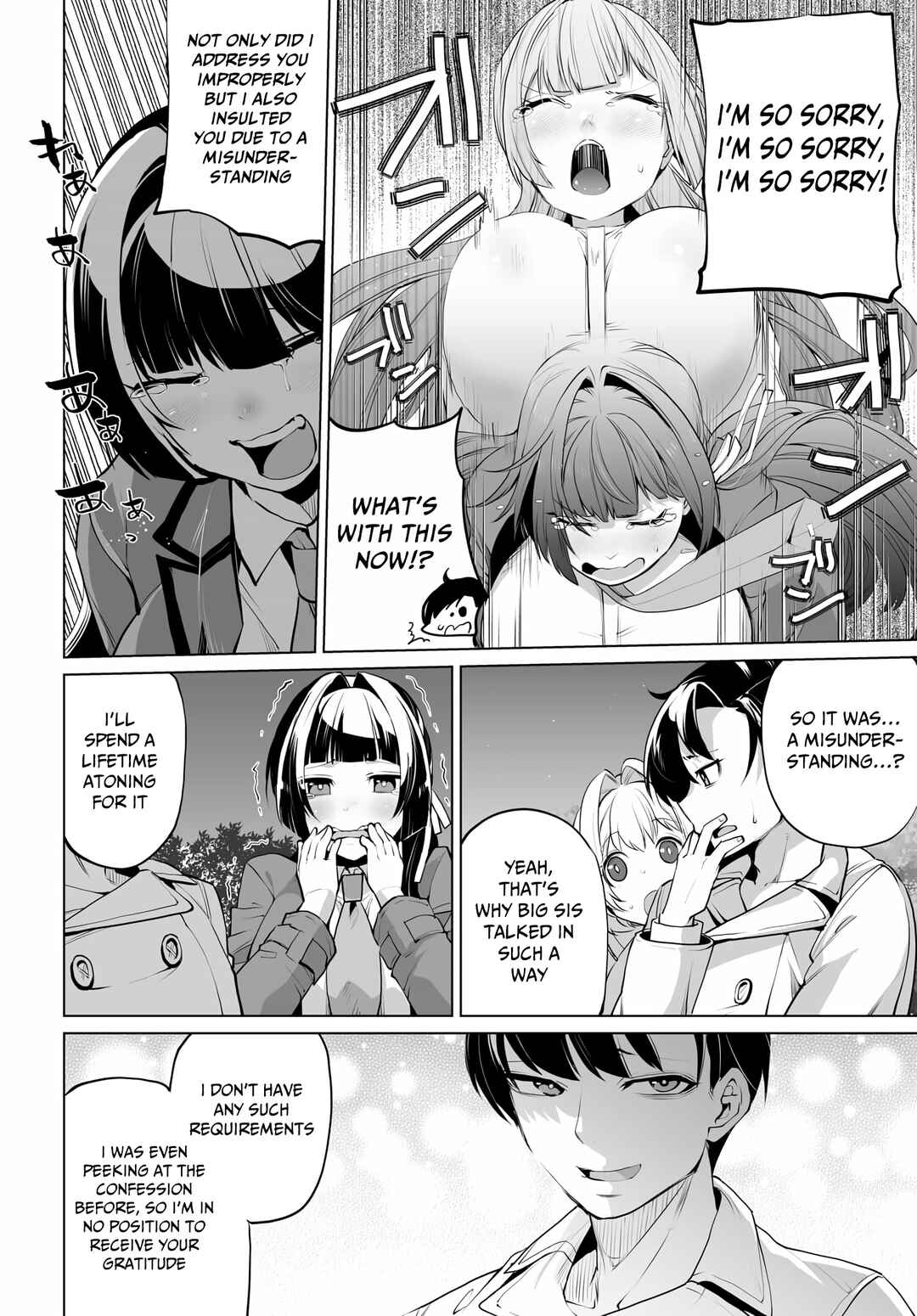 Page 6 Chapter 7 Otoko Girai na Bijin Shimai wo Namae mo Tsugezu ni Tasuketara Ittai Dounaru?
