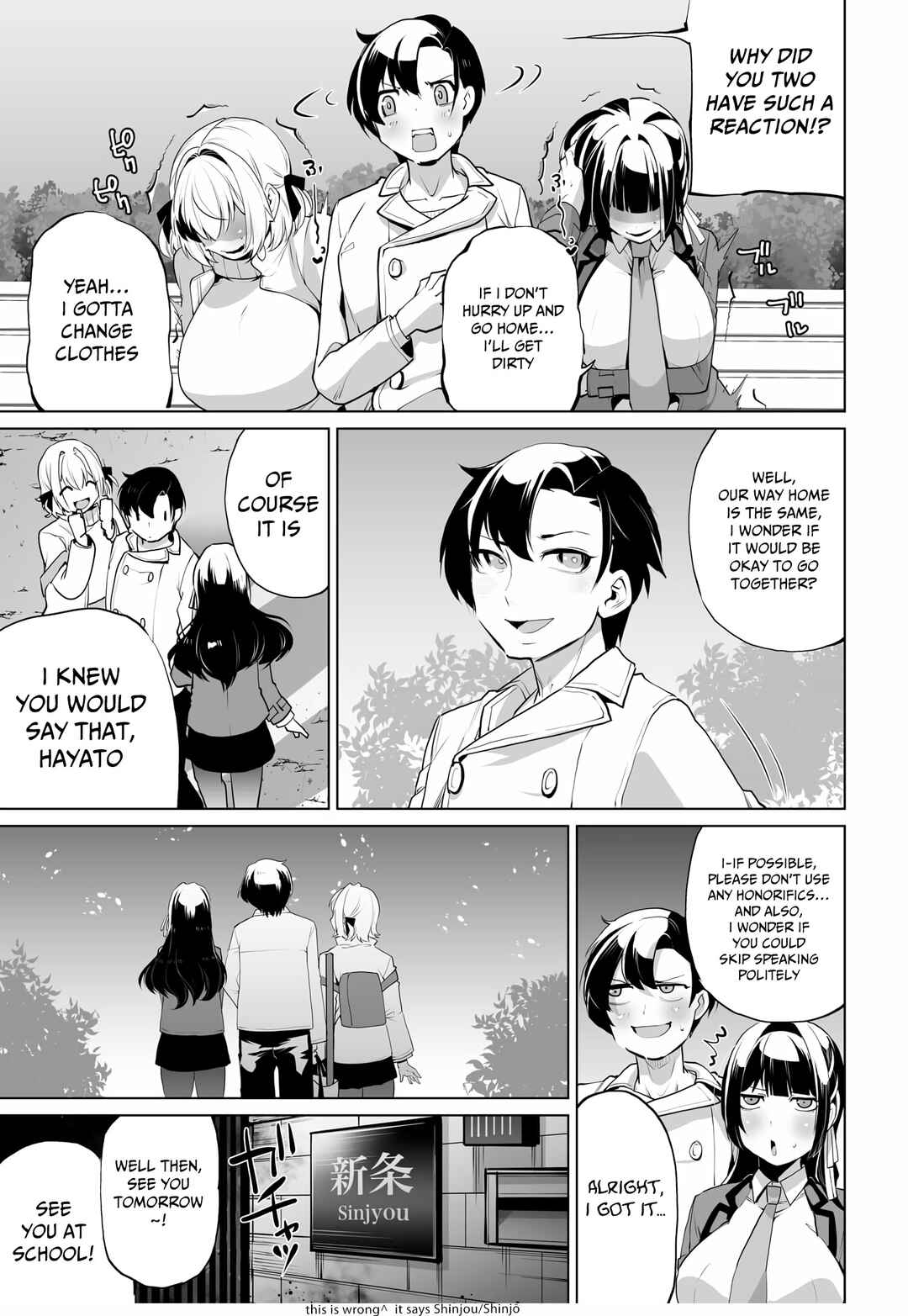 Page 9 Chapter 7 Otoko Girai na Bijin Shimai wo Namae mo Tsugezu ni Tasuketara Ittai Dounaru?