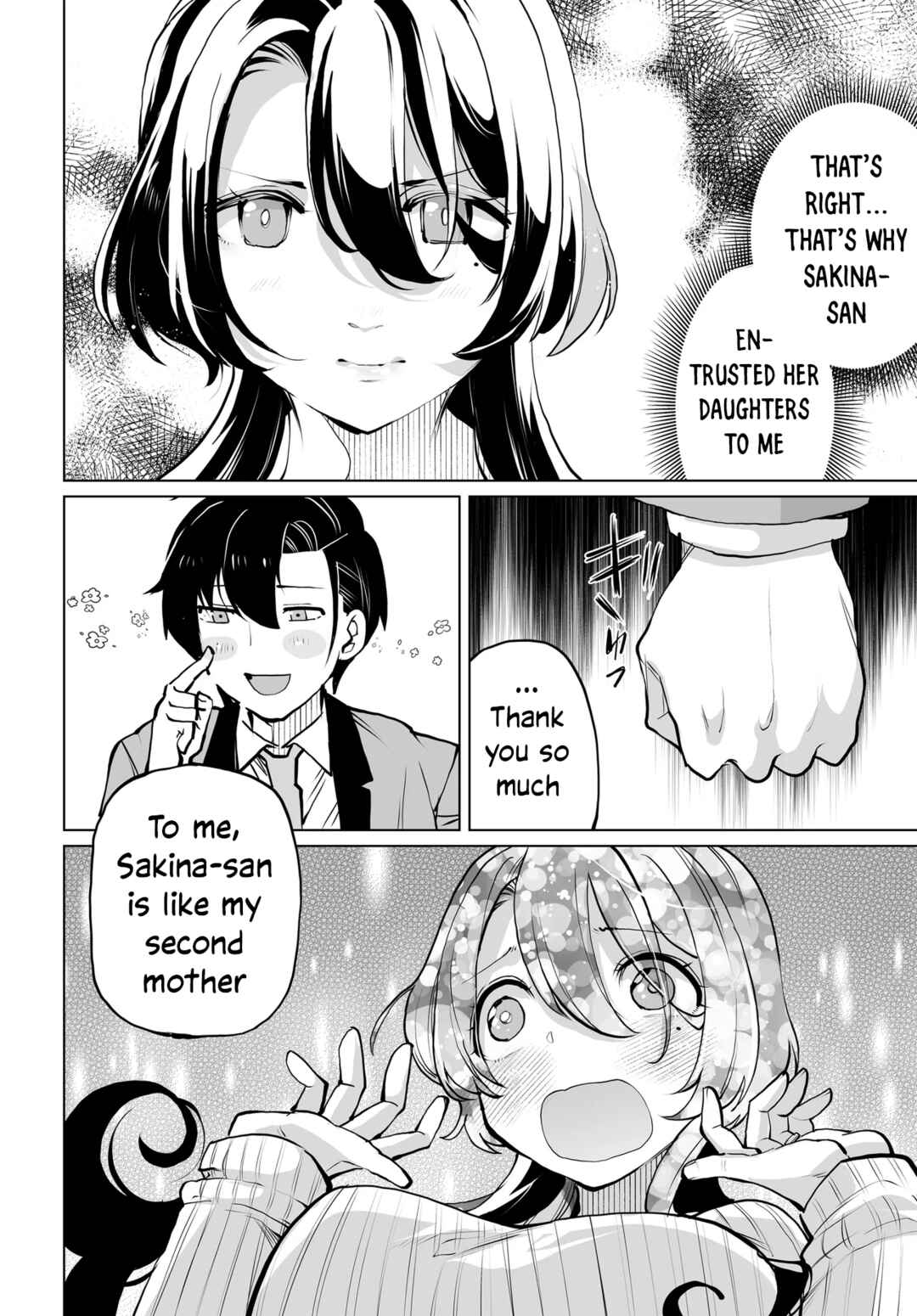 Page 17 Chapter 19 Otoko Girai na Bijin Shimai wo Namae mo Tsugezu ni Tasuketara Ittai Dounaru?