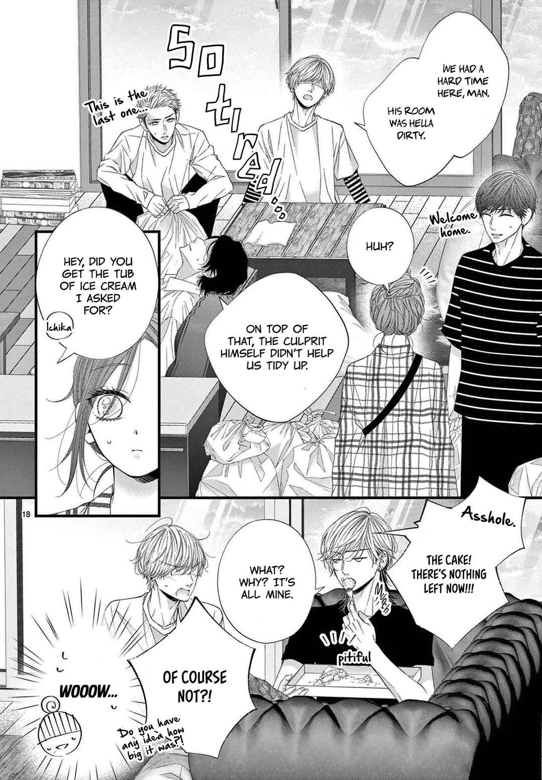 Page 17 Chapter 8 Hatsukoi no Tsuzuki wa Danshiryou de