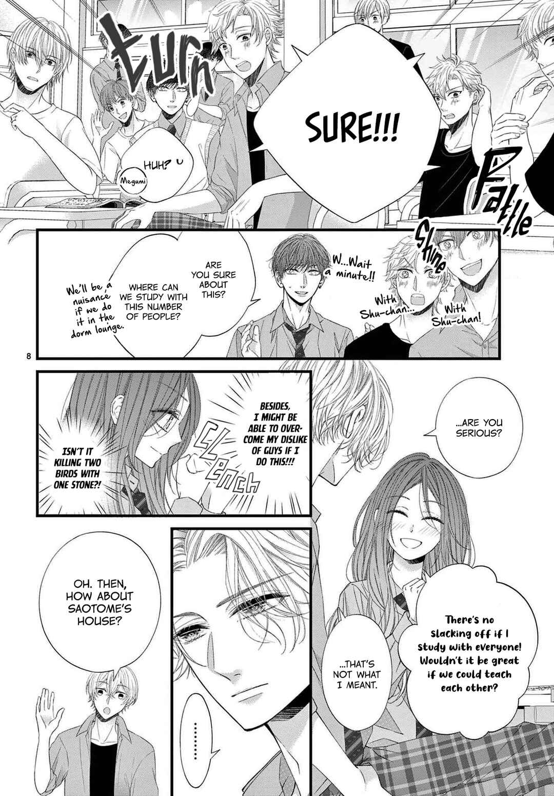 Page 7 Chapter 8 Hatsukoi no Tsuzuki wa Danshiryou de