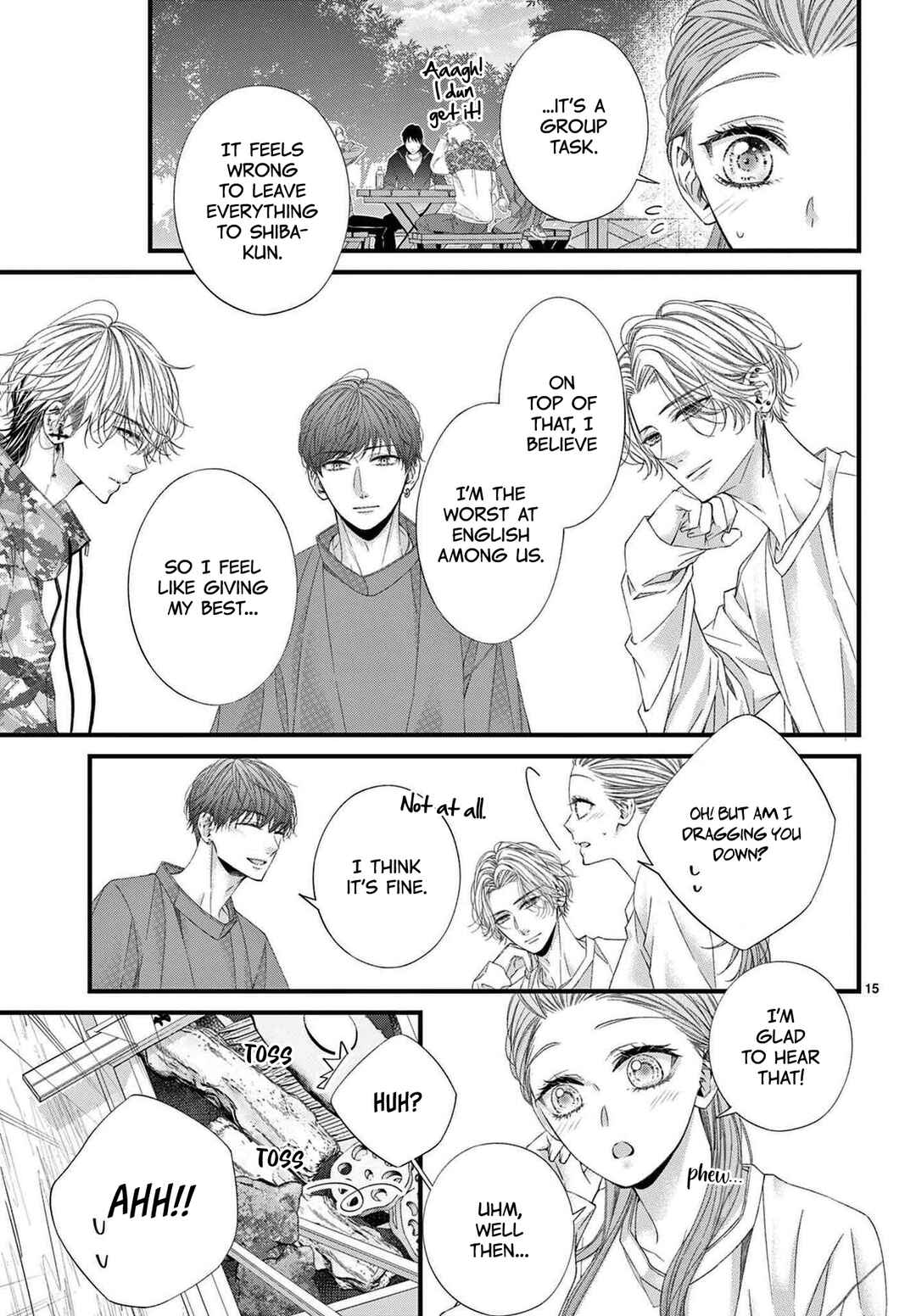 Page 15 Chapter 4 Hatsukoi no Tsuzuki wa Danshiryou de