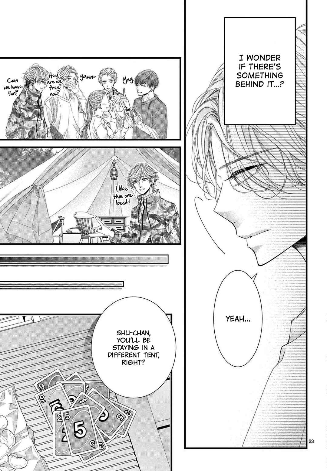 Page 23 Chapter 4 Hatsukoi no Tsuzuki wa Danshiryou de